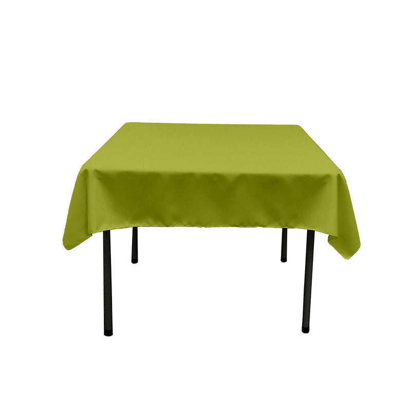 Avocado Square Polyester Poplin Tablecloth / Overlay/ Party Supply.