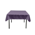 45" Square Polyester Poplin Tablecloth / Overlay/ Party Supply.