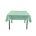 36" Square Polyester Poplin Tablecloth / Overlay/ Party Supply.