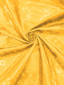 BIG ROSES JACQUARD SATIN FABRIC (by the yard)