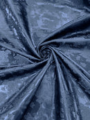 BIG ROSES JACQUARD SATIN FABRIC (by the yard)