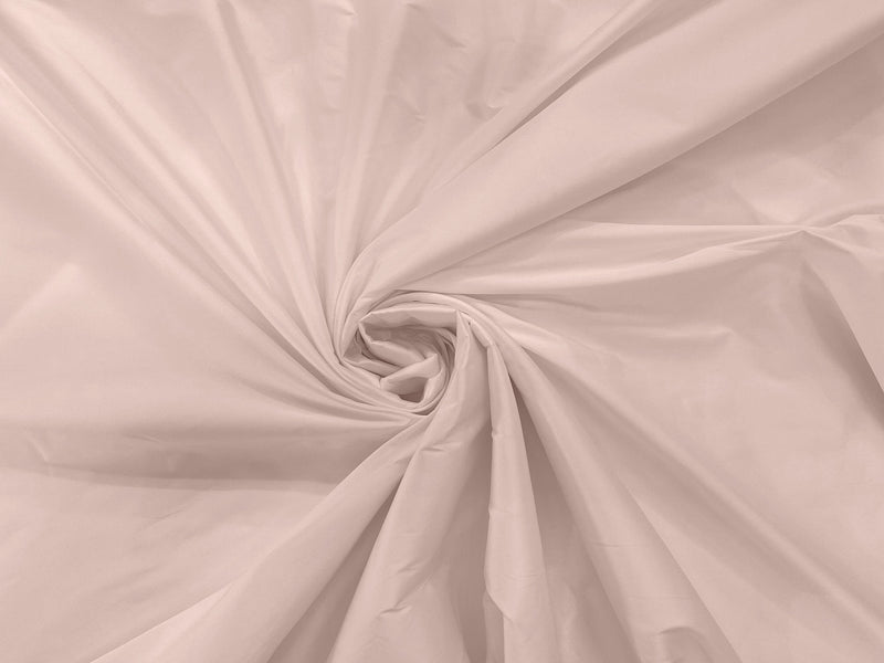 Petal Pink - 100% Polyester Imitation Silk Taffeta Fabric 55" Wide/Costume/Dress/Cosplay/Wedding.