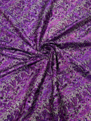 Snake Design Shattered Glass Nylon Spandex Fabric, 4-Way Stretch, by The Yard.