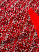 Snake Design Shattered Glass Nylon Spandex Fabric, 4-Way Stretch, by The Yard.