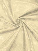 BIG ROSES JACQUARD SATIN FABRIC (by the yard)