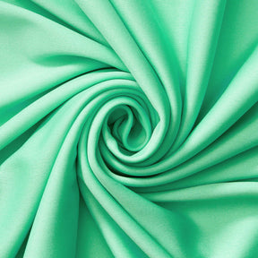 Seafoam Polyester Knit Interlock Mechanical Stretch Fabric 58" Wide/Sold By The Yard.
