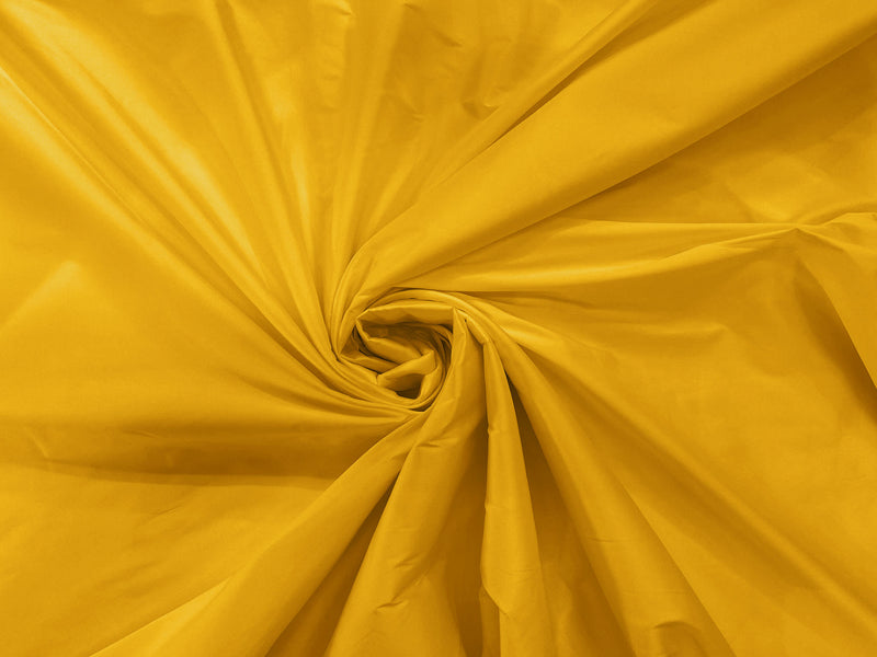 Sungold - 100% Polyester Imitation Silk Taffeta Fabric 55" Wide/Costume/Dress/Cosplay/Wedding.
