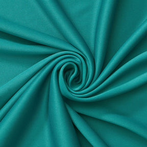 Teal Polyester Knit Interlock Mechanical Stretch Fabric 58" Wide/Sold By The Yard.