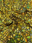 BROKEN GLASS SEQUIN VELVET FABRIC (By The Yard)