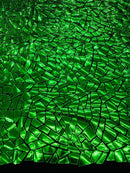 BROKEN GLASS SEQUIN VELVET FABRIC (By The Yard)