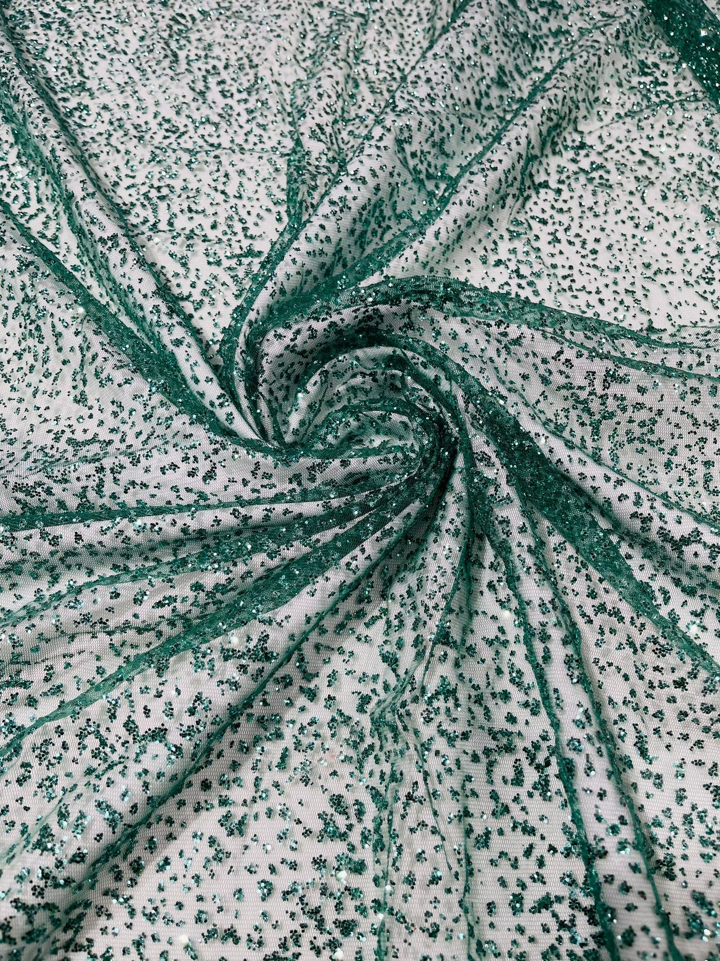 CHUNKY TULLE GLITTER (by the yard) - New Creations Fabric & Foam Inc