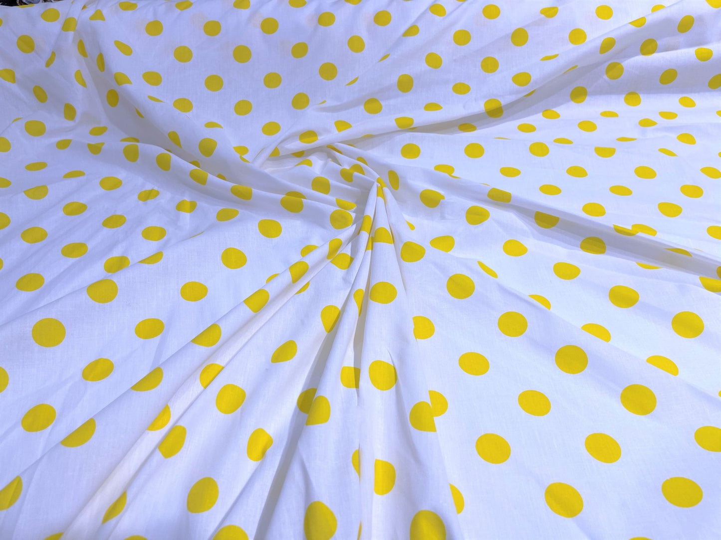 Poly Cotton Polka Dot Print| New Creations Fabric & Foam Inc. - New Creations Fabric & Foam Inc