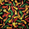 Poly Cotton Chile/pepper print fabric| New Creations Fabric & Foam Inc. - New Creations Fabric & Foam Inc