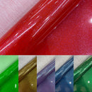 Ultra Sparkle Glitter Upholstery Vinyl Fabric / Crafting Apparel Upholstery Vinyl Fabric 54" Wide.