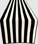 12" Wide x 72" Long 1" Stripe Print Poly Cotton Table Runner - New Creations Fabric & Foam Inc