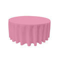 132" ROUND POLY POPLIN TABLECLOTH - New Creations Fabric & Foam Inc