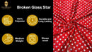 Brocken Glass Star Spandex, by The Yard.