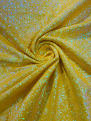 SEQUIN SPANDEX FARIC (by the yard)