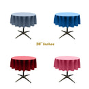 36" ROUND POLY POPLIN SEAMLESS TABLECLOTH - New Creations Fabric & Foam Inc