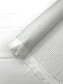 RHINESTONE NYLON SPANDEX FABRIC (By The Yard)