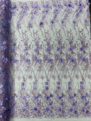 3d Luxury satin floral glitter fabric| New Creations Fabric & Foam Inc. - New Creations Fabric & Foam Inc