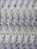 3d Luxury satin floral glitter fabric| New Creations Fabric & Foam Inc. - New Creations Fabric & Foam Inc