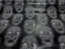 3D SKULL VINYL FABRIC (By The Yard ) - New Creations Fabric & Foam Inc