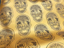 3D SKULL VINYL FABRIC (By The Yard ) - New Creations Fabric & Foam Inc