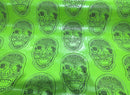 3D SKULL VINYL FABRIC (By The Yard ) - New Creations Fabric & Foam Inc