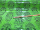 3D SKULL VINYL FABRIC (By The Yard ) - New Creations Fabric & Foam Inc