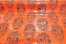 3D SKULL VINYL FABRIC (By The Yard ) - New Creations Fabric & Foam Inc