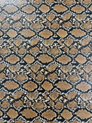 3D SNAKE PVC VINYL (by the yard) - New Creations Fabric & Foam Inc