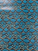 3D SNAKE PVC VINYL (by the yard) - New Creations Fabric & Foam Inc