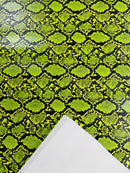 3D SNAKE PVC VINYL (by the yard) - New Creations Fabric & Foam Inc