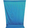 58" Wide x 120" High, Poly Cotton Polka Dot Decorative Backdrop Drape Curtain Divider, 1 Panel - New Creations Fabric & Foam Inc