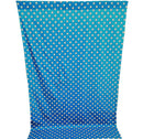 58" Wide x 120" High, Poly Cotton Polka Dot Decorative Backdrop Drape Curtain Divider, 1 Panel - New Creations Fabric & Foam Inc