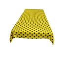 58" x 58" Square Small Polka Dot Poly Cotton Tablecloth - New Creations Fabric & Foam Inc