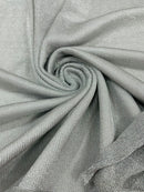 58/60" Wide Stretch Metallic Chainmail Faux Chain sheer Fabric/Cosplays Costumes. - New Creations Fabric & Foam Inc