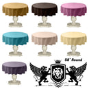 TABLECLOTH DULL BRIDAL SATIN (58" Round)