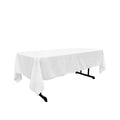 60" X 108" Rectangular Polyester Poplin Tablecloth - New Creations Fabric & Foam Inc