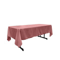60" X 108" Rectangular Polyester Poplin Tablecloth - New Creations Fabric & Foam Inc