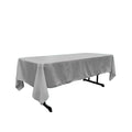 60" X 84" Rectangular Polyester Poplin Tablecloth - New Creations Fabric & Foam Inc