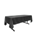 60" X 84" Rectangular Polyester Poplin Tablecloth - New Creations Fabric & Foam Inc