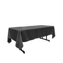 60" X 84" Rectangular Polyester Poplin Tablecloth - New Creations Fabric & Foam Inc