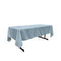 60" X 90" Rectangular Polyester Poplin Tablecloth - New Creations Fabric & Foam Inc