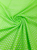 Big Hole Fish Net Diamond Mesh On Stretch Spandex Fabric.