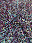SEQUIN VELVET FABRIC (By The Yard)