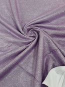 SHIMMER GLITTER STETCH FABRIC (by the yard)