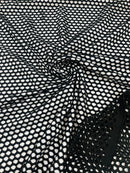 BIG HOLE FISH NET MESH FABRIC (by the yard)
