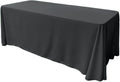 86" X 108" Rectangular Seamless Polyester Poplin Tablecloth, for Party/Wedding Tablecloth - New Creations Fabric & Foam Inc